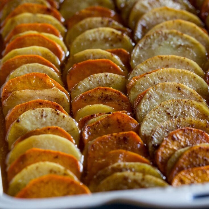 Traeger Grilled Candied Sweet Potatoes