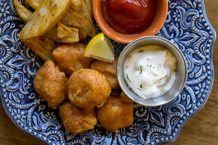 Beer Battered Fish Bites