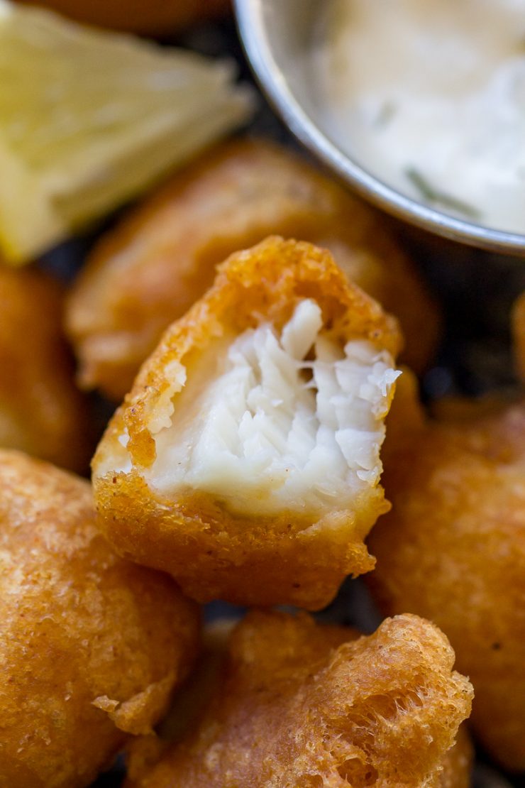 Fish Bites with Tartar Sauce - Pacific Seafood