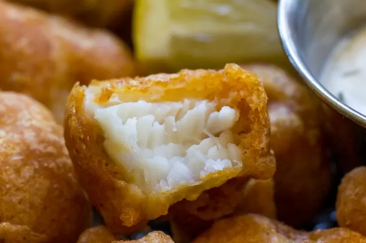 Beer Battered Fish Bites