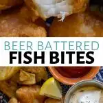 Beer Battered Fish Bites