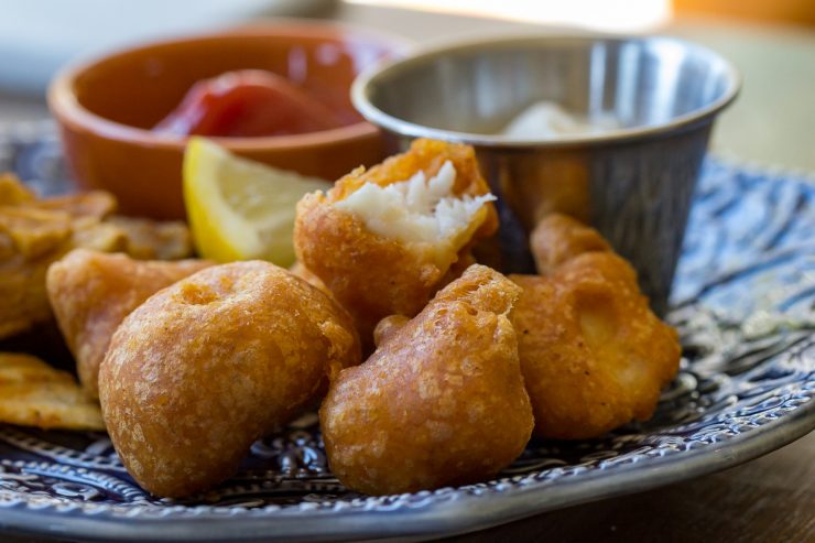 Beer Battered Fish Bites