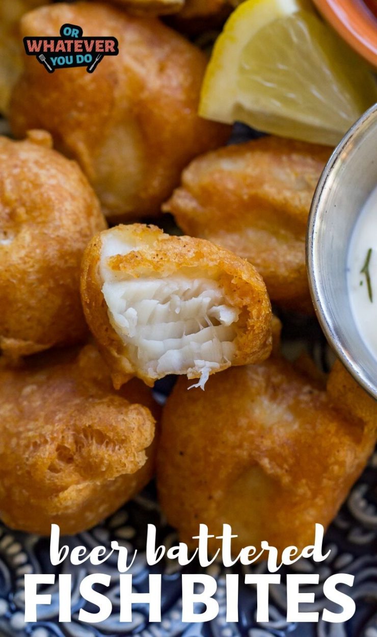 Beer Battered Fish Bites