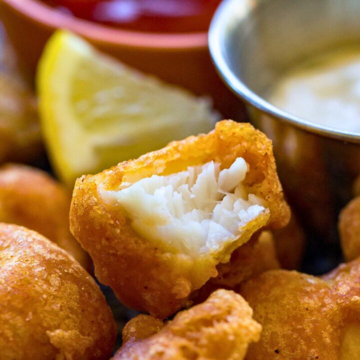 Beer Battered Fish Bites