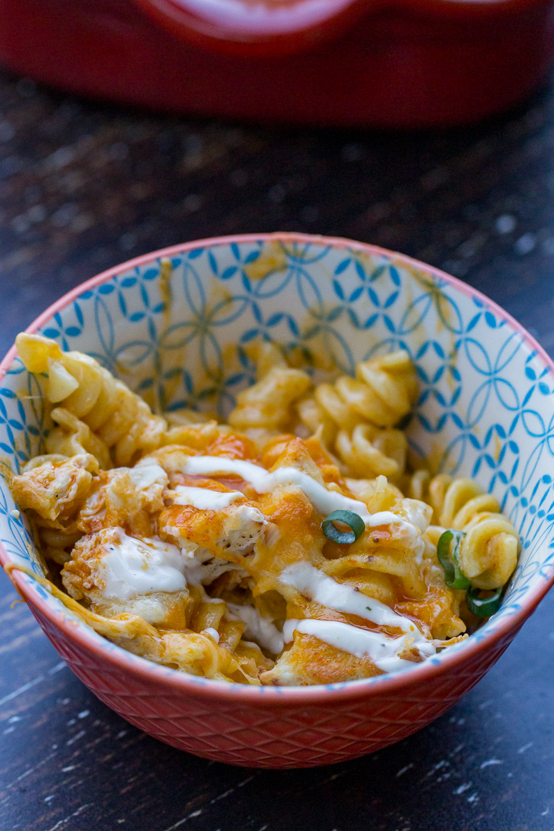 Buffalo Chicken Mac and Cheese Or Whatever You Do