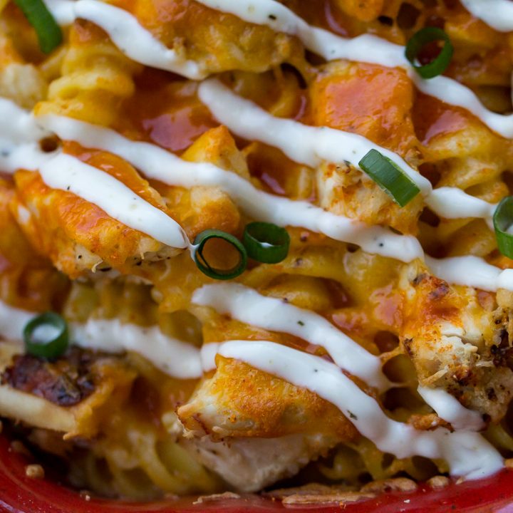 Buffalo Chicken Mac and Cheese