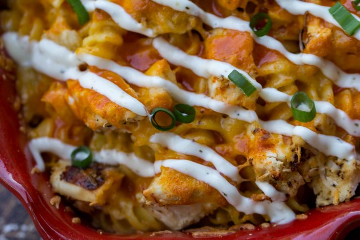 Buffalo Chicken Mac and Cheese