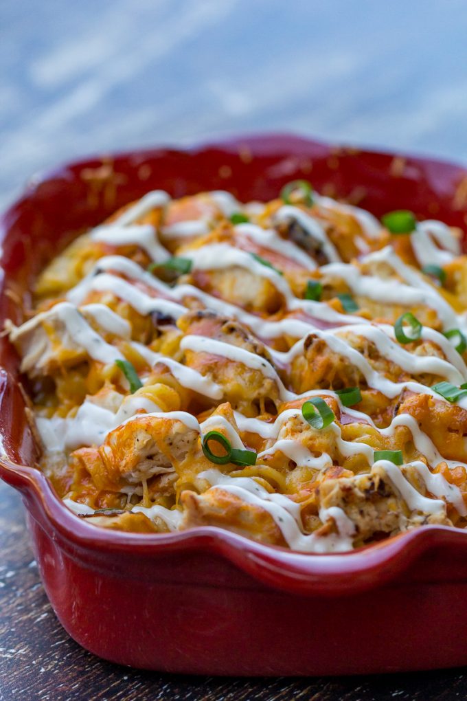 Buffalo Chicken Mac and Cheese
