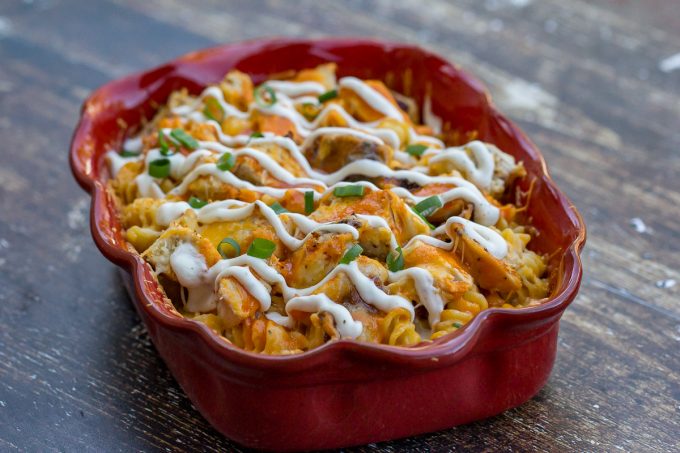 Buffalo Chicken Mac and Cheese