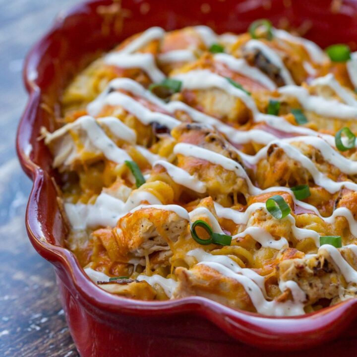 Buffalo Chicken Mac and Cheese