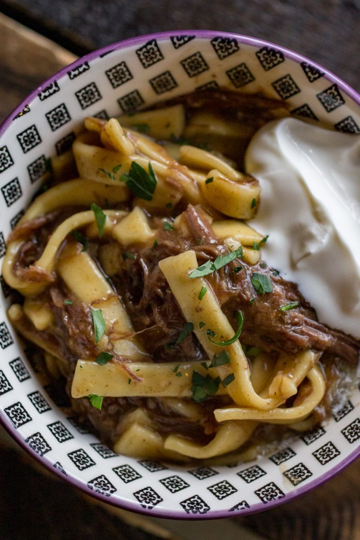 Chuck Roast Stroganoff