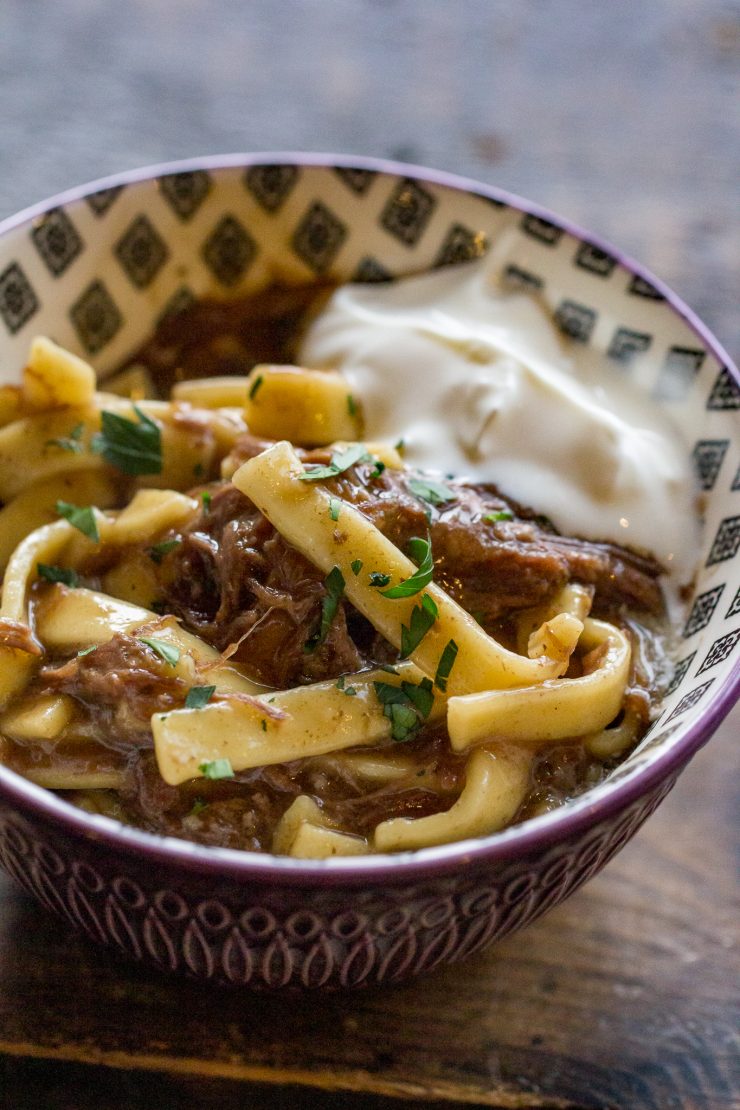 Chuck Roast Stroganoff