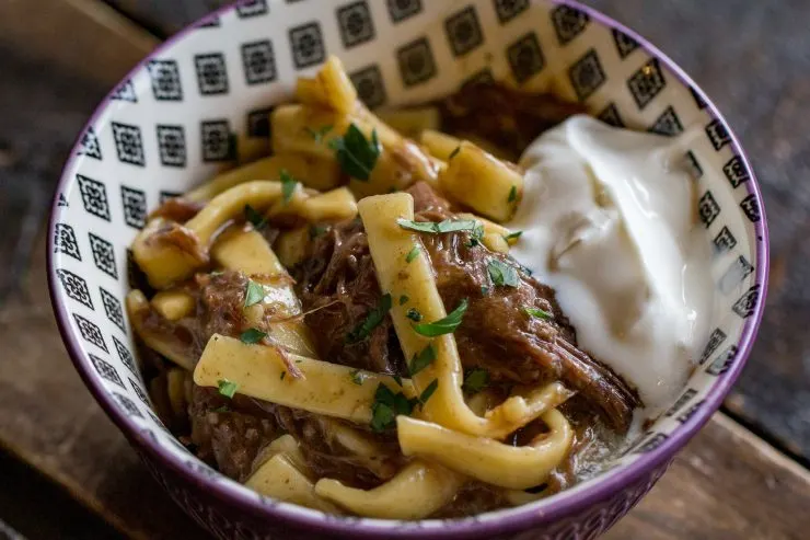 Chuck Roast Stroganoff