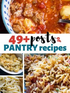 Roundup of Pantry Recipe Roundups