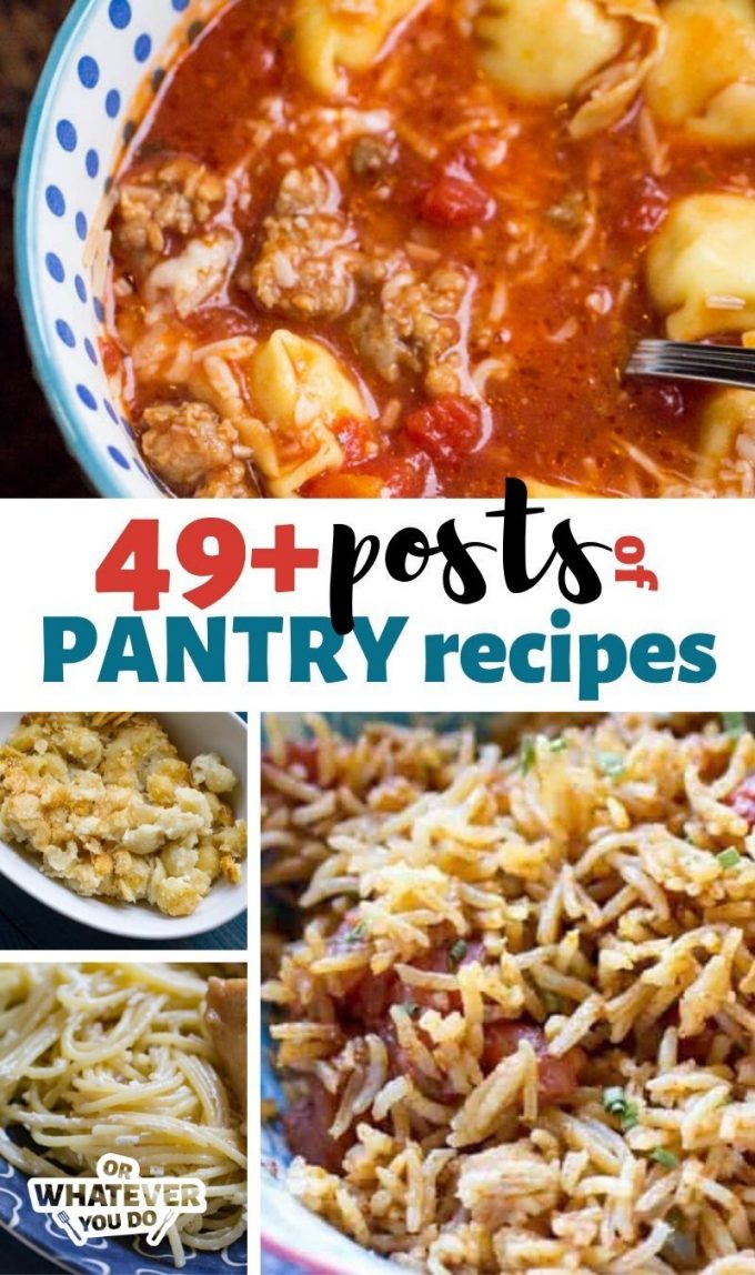 Roundup of Pantry Recipe Roundups