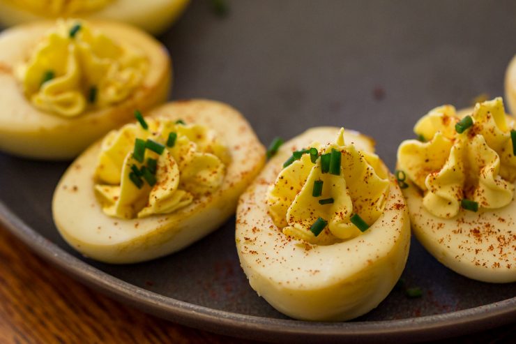 Smoked Deviled Eggs