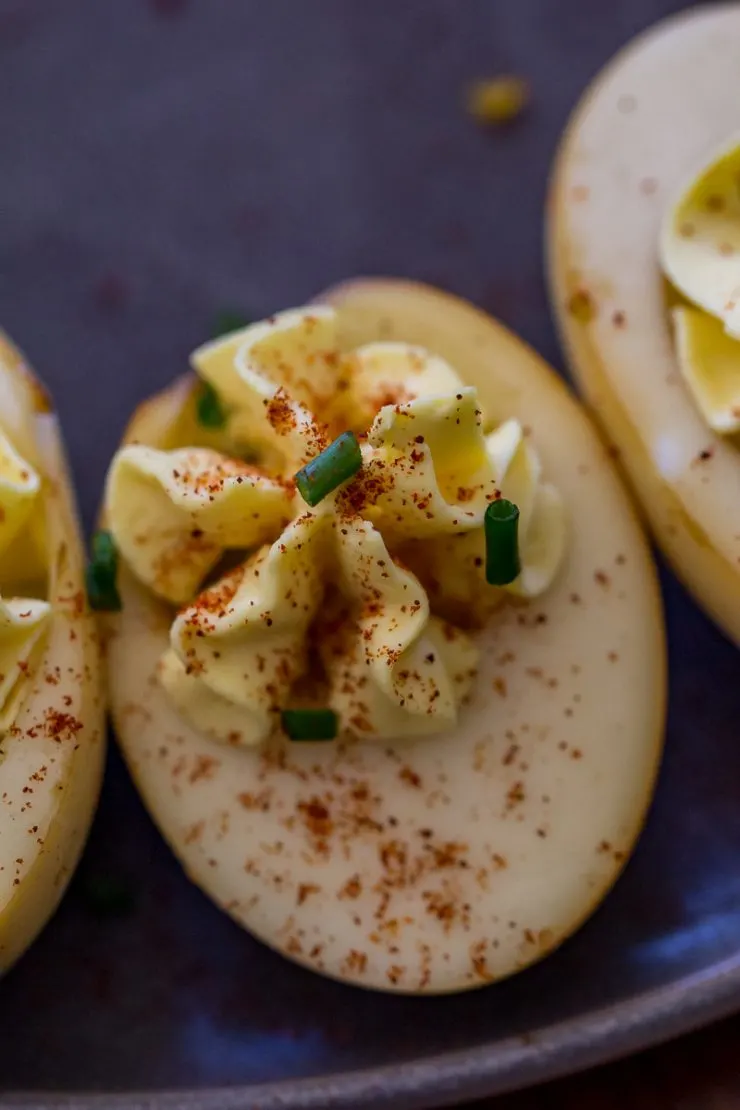 Smoked Deviled Eggs