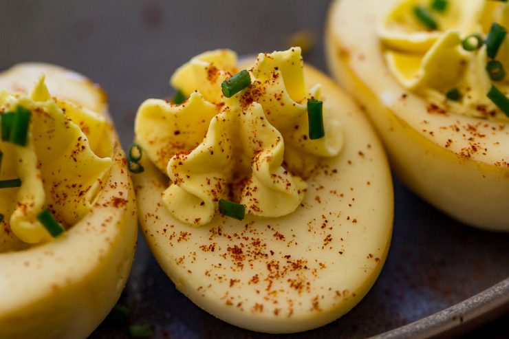 Smoked Deviled Eggs