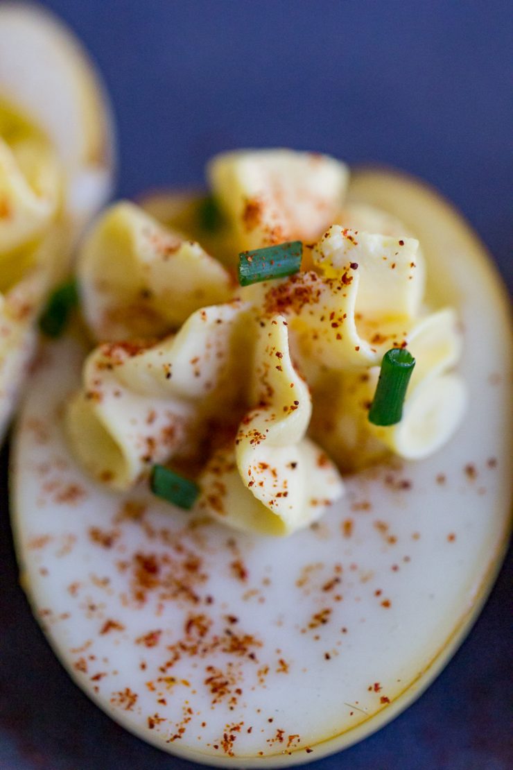 Smoked Deviled Eggs