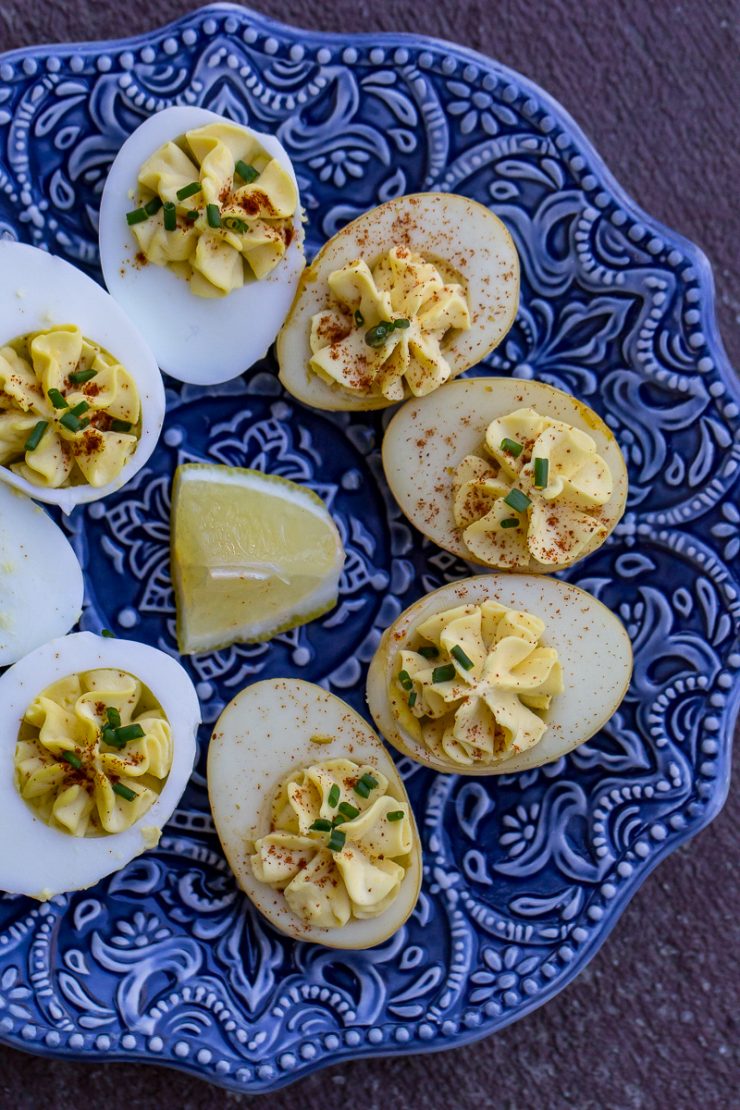 Smoked Deviled Eggs