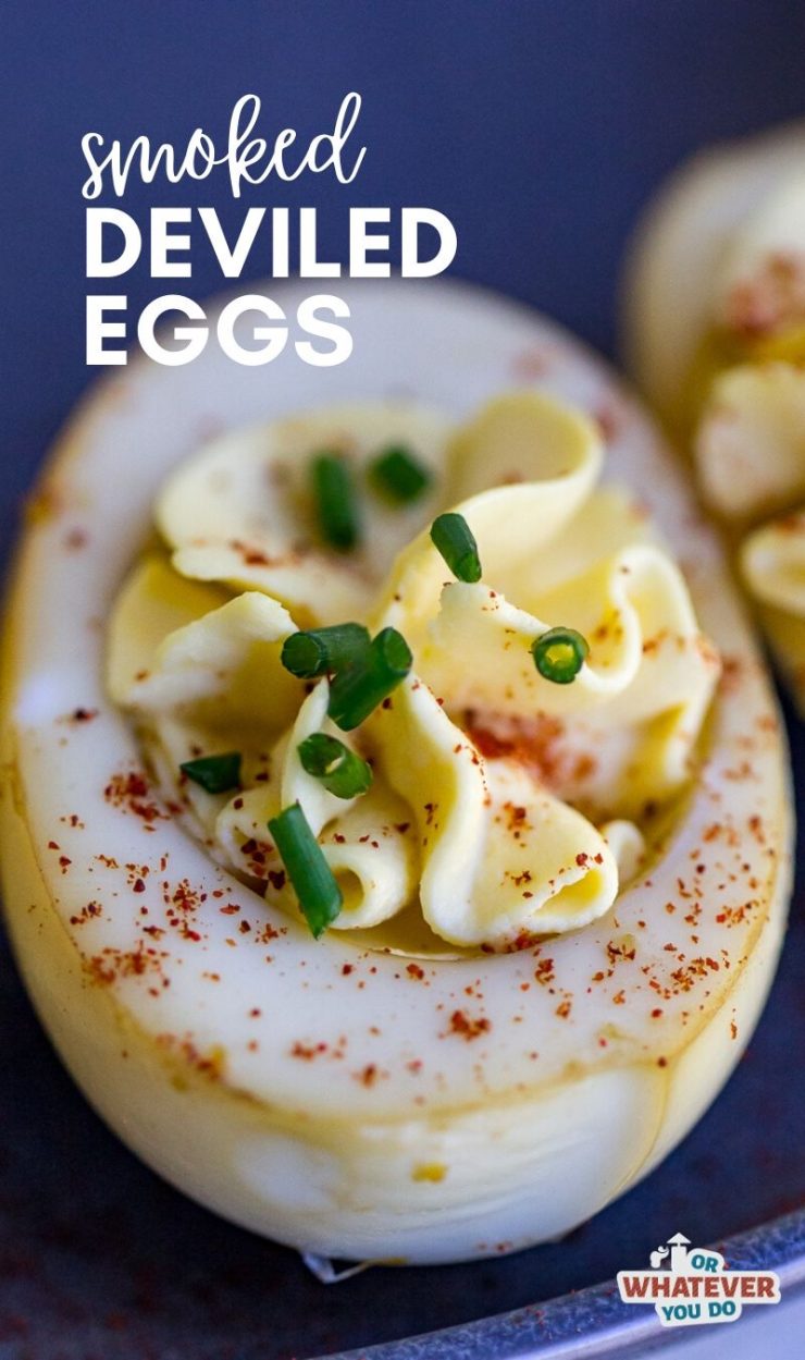 Smoked Deviled Eggs