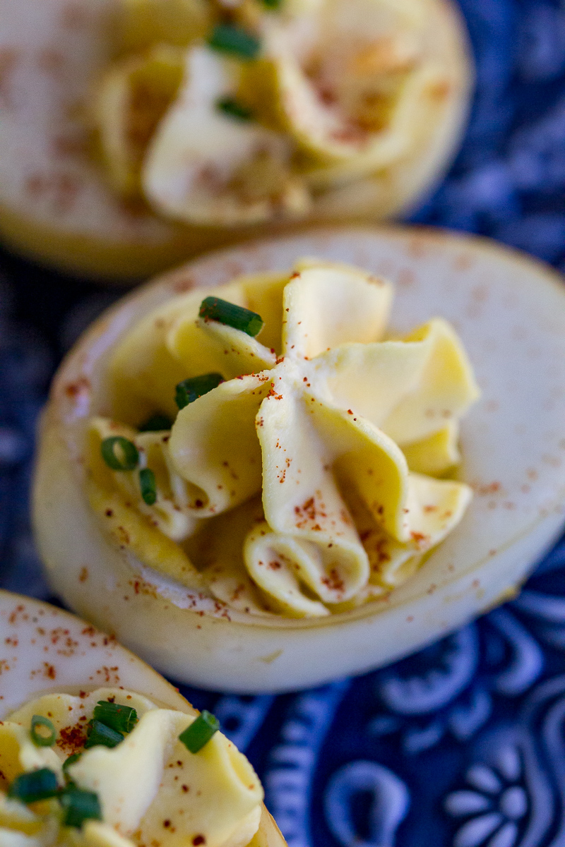 Smoked Deviled Eggs