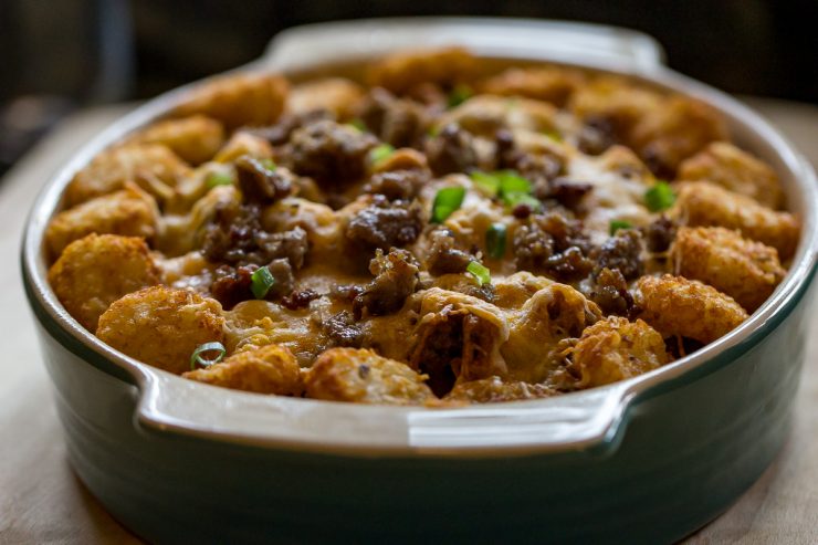 Tater Tot Breakfast Casserole