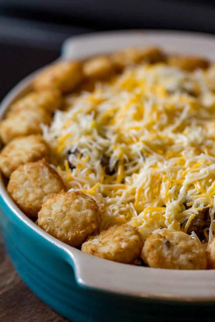 Tater Tot Breakfast Casserole