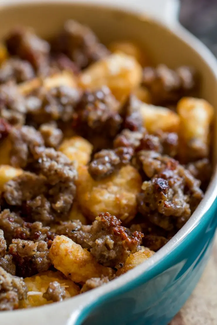 Tater Tot Breakfast Casserole