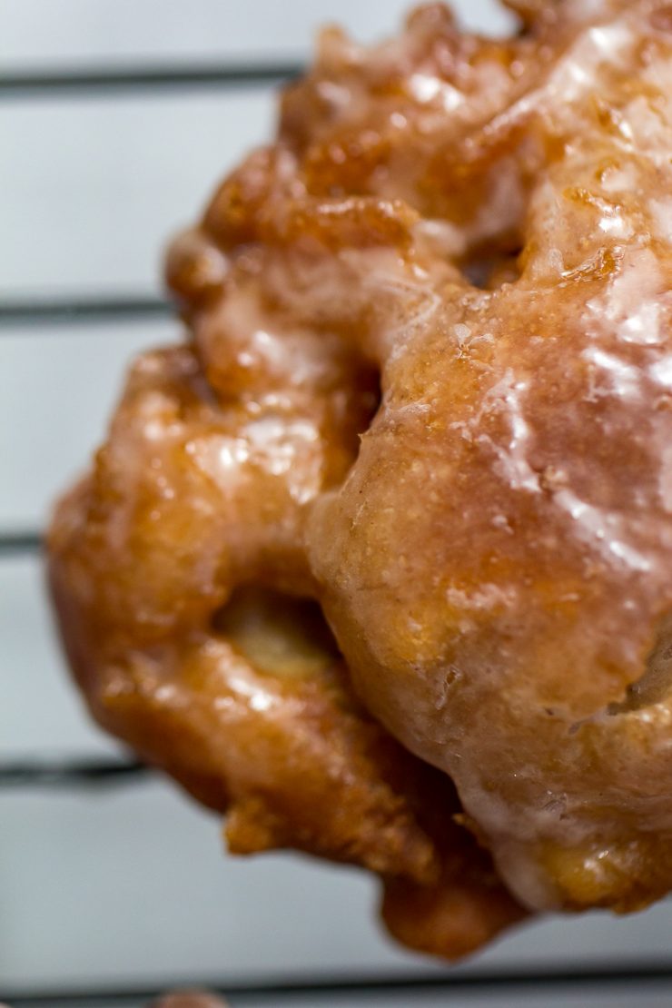 Close up of Apple Fritters