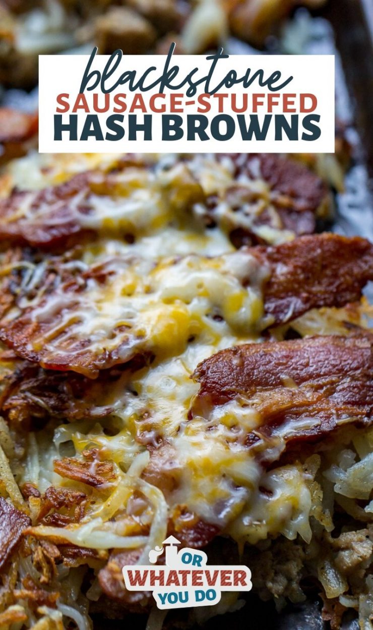 Blackstone Griddle Stuffed Hash Browns