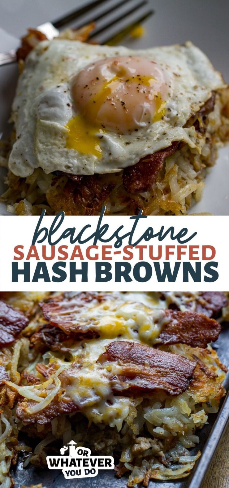 Blackstone Stuffed Hash Browns