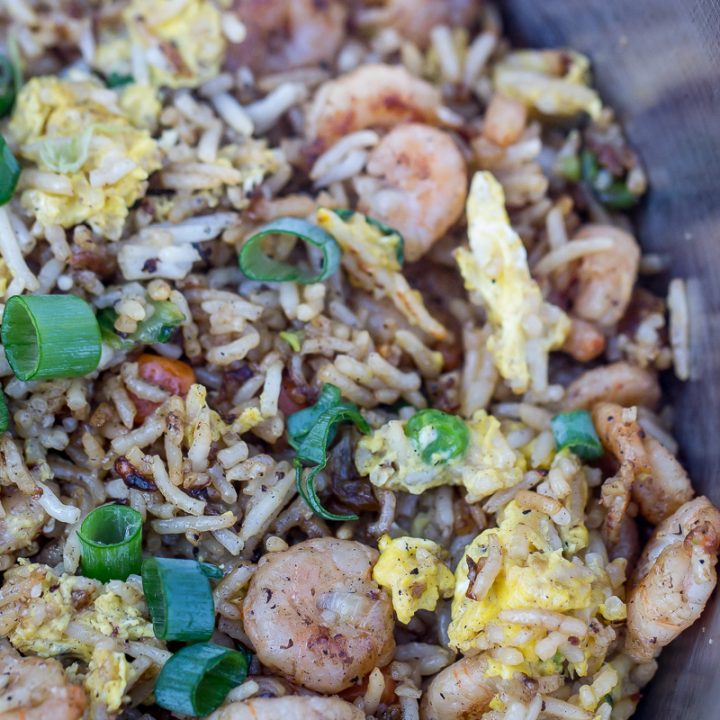 Hibachi-Style Shrimp Fried Rice