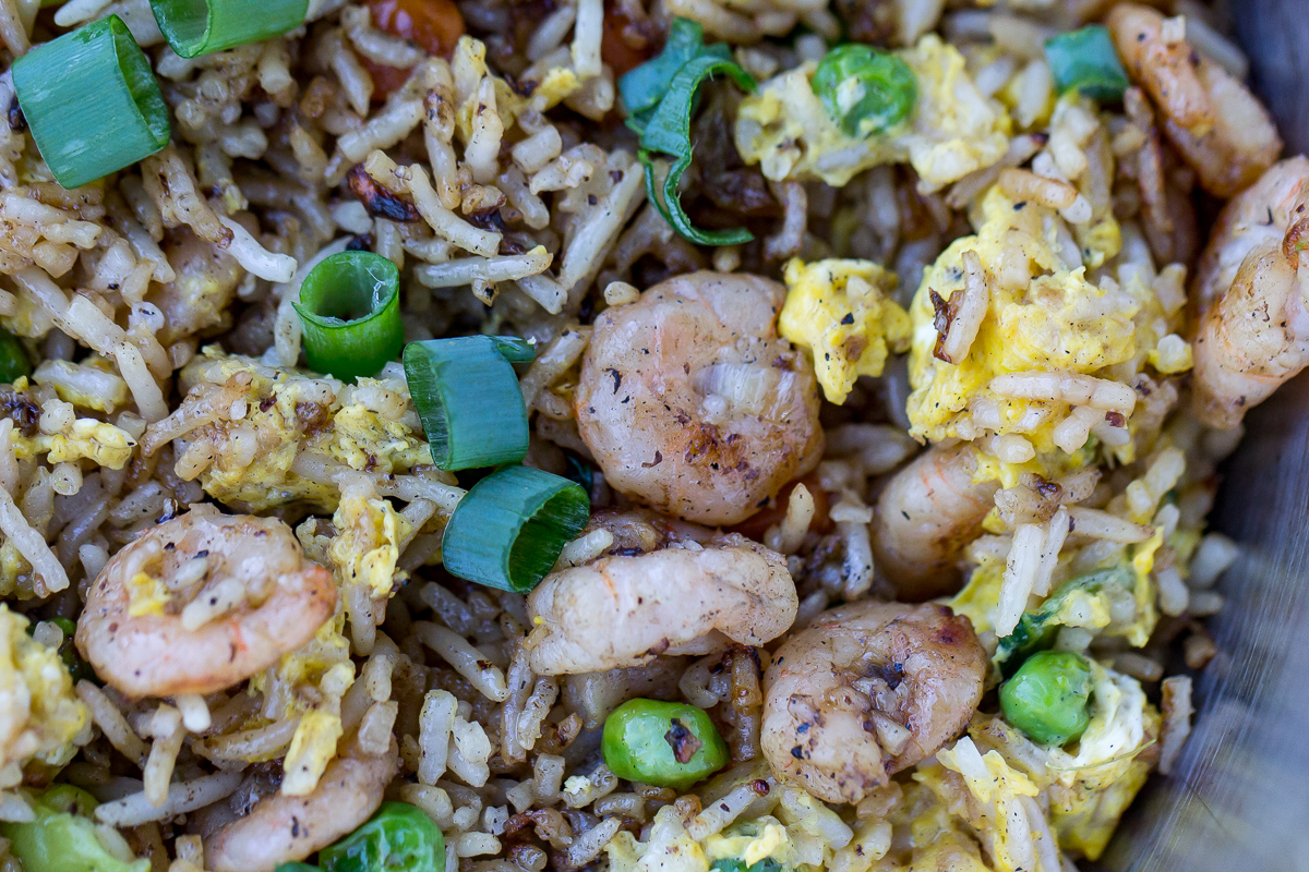 Blackstone Shrimp Fried Rice