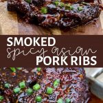 Smoked Spicy Asian Pork Ribs