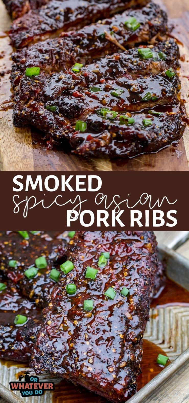 Smoked Spicy Asian Pork Ribs