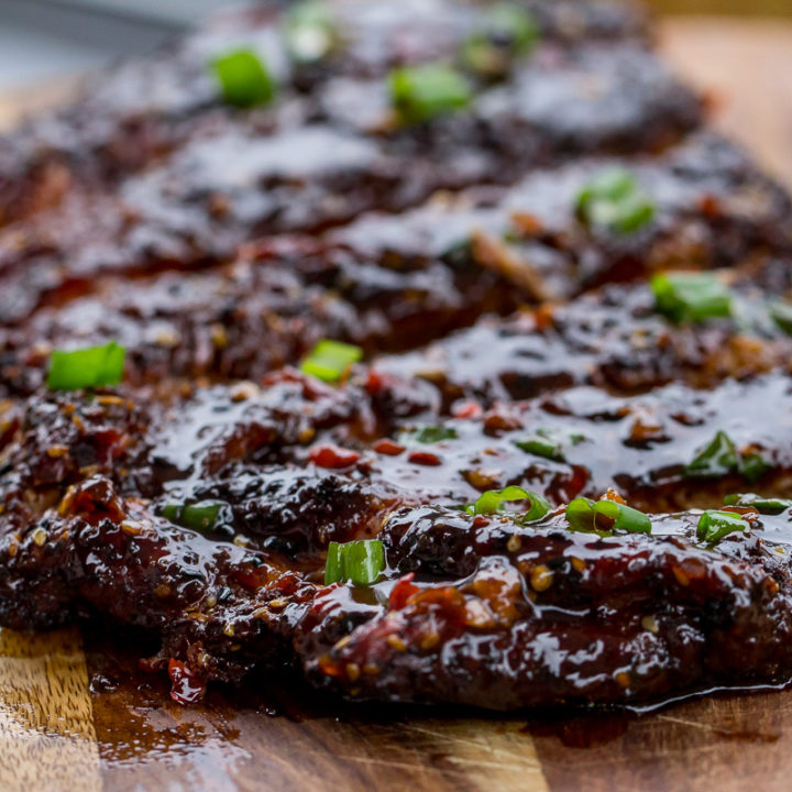 Spicy Asian Pork Ribs