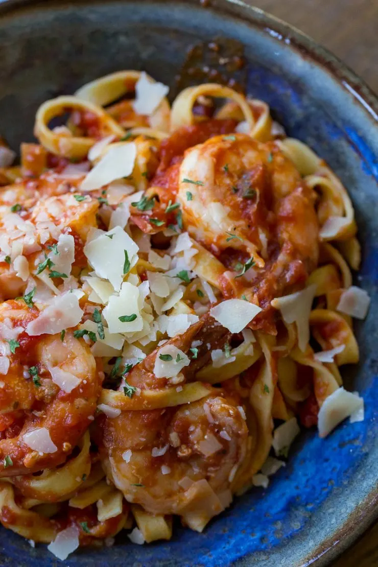 Shrimp Marinara