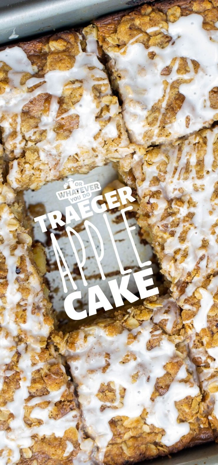 Traeger Apple Cake