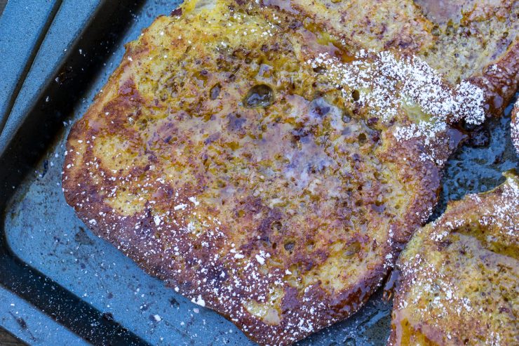 Traeger Grilled French Toast