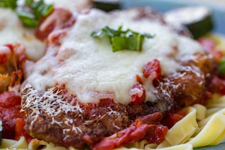 Homemade Veal Parmesan