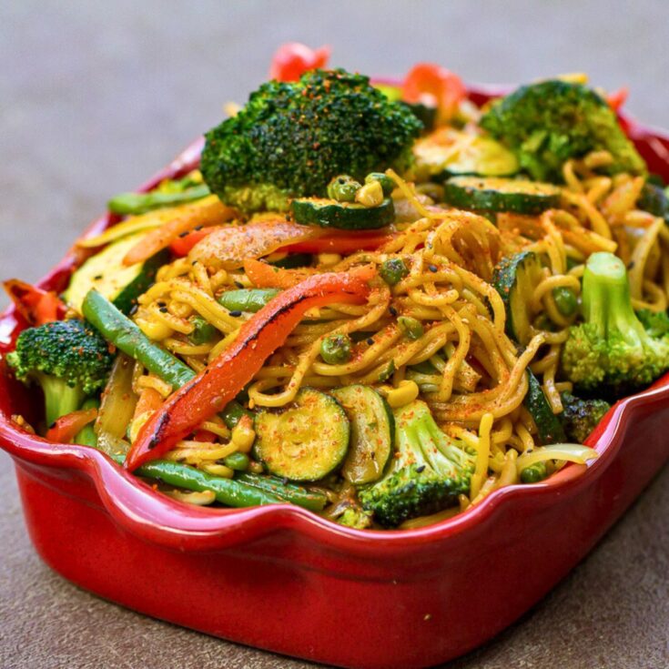 Blackstone Vegetable Yakisoba