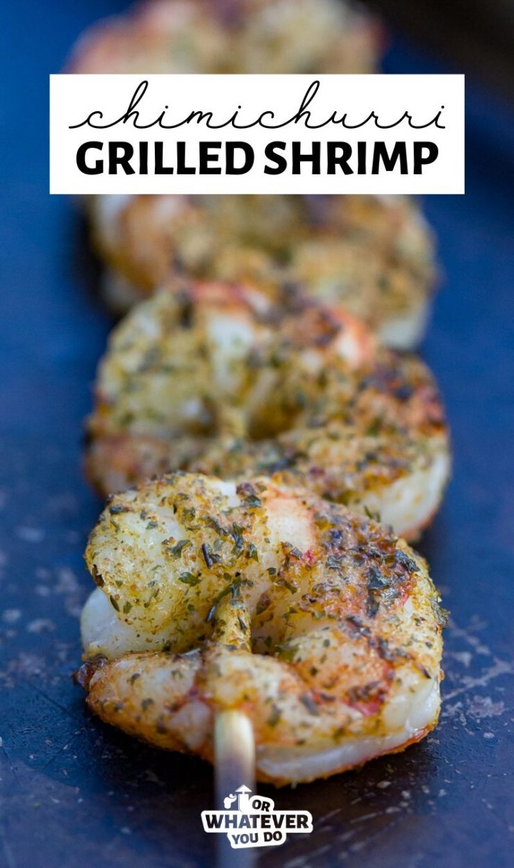 Chimichurri Grilled Shrimp