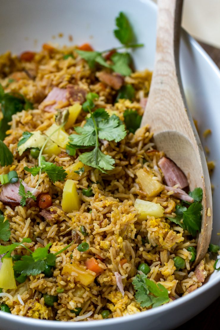 Blackstone Ham & Pineapple Fried Rice