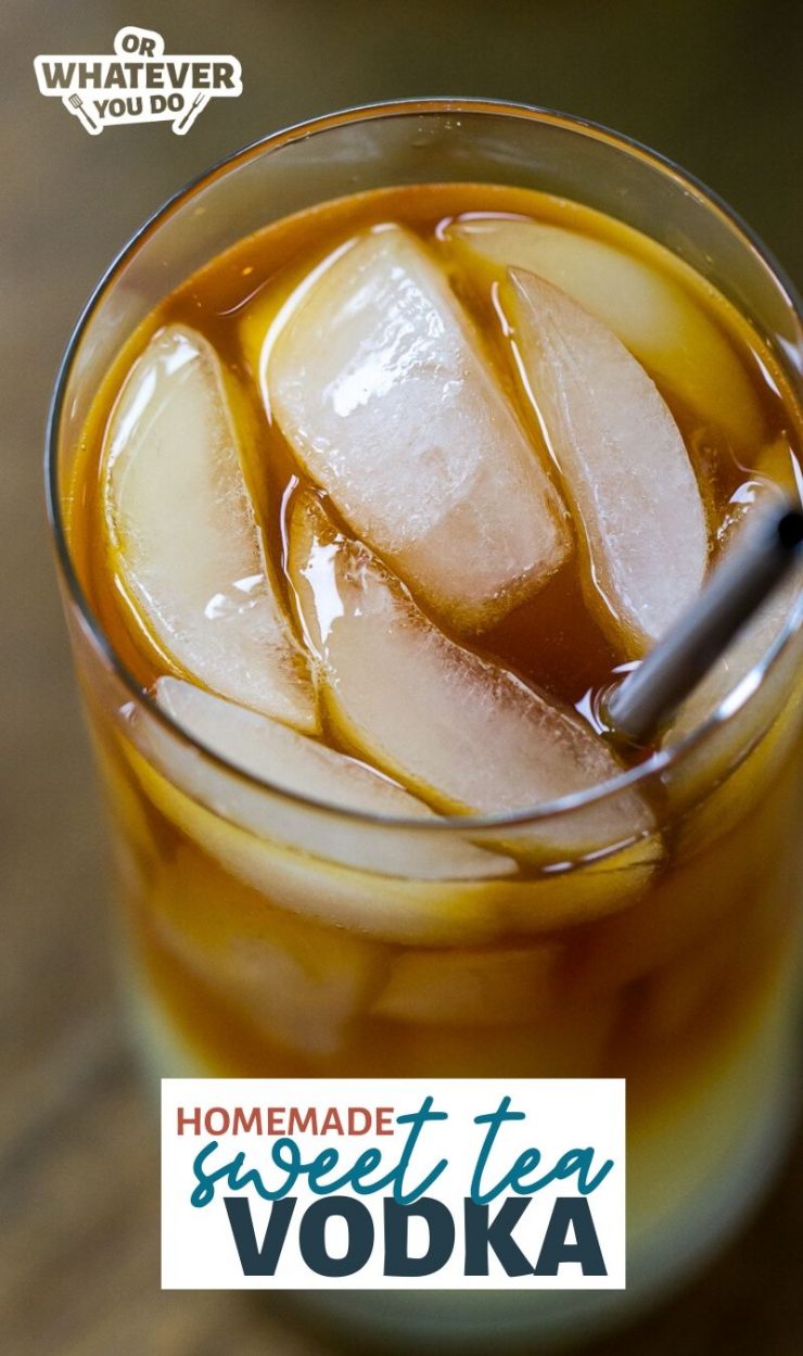 Homemade Sweet Tea Vodka