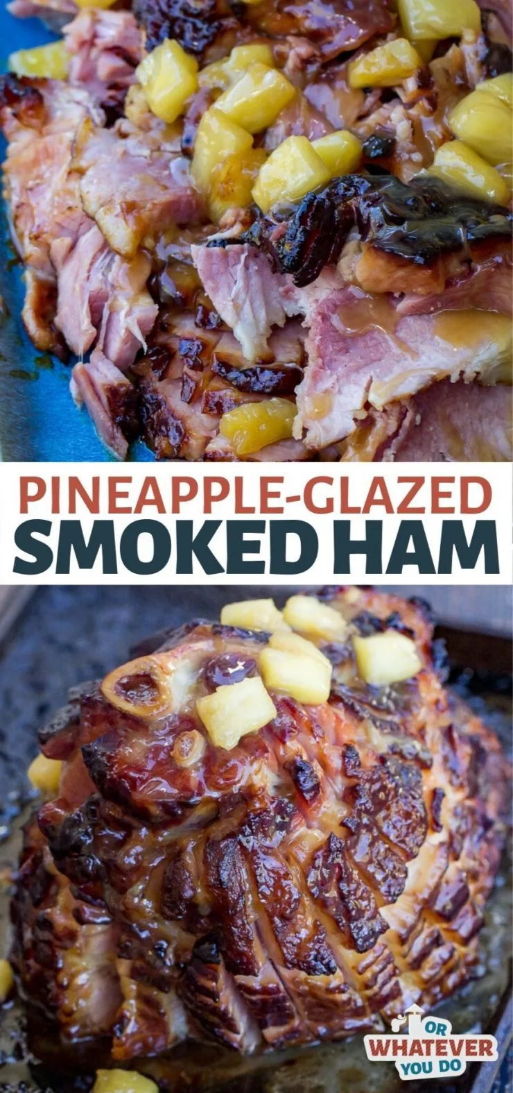 Pineapple-Glazed Smoked Ham