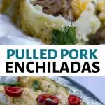 Pulled Pork Enchiladas