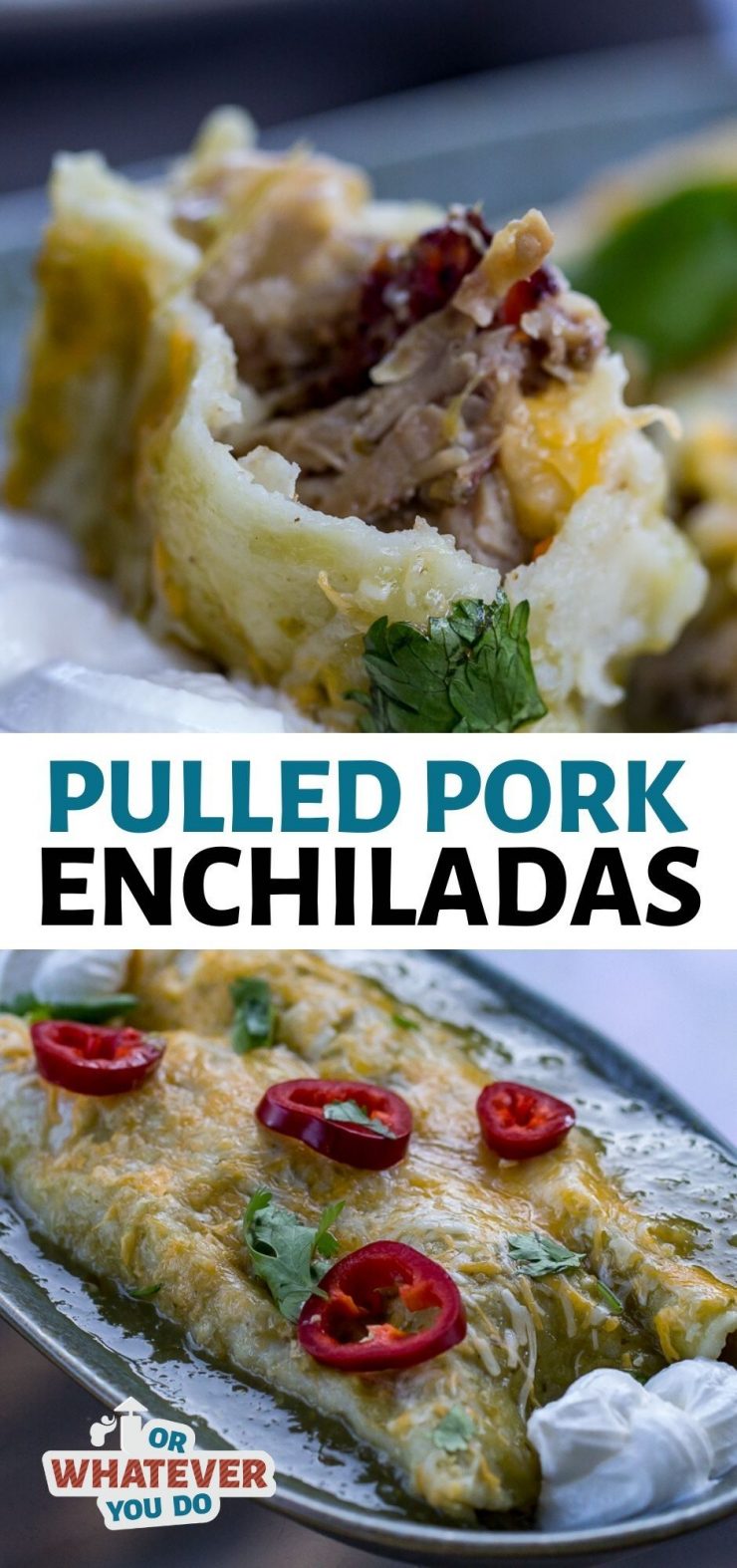 Pulled Pork Enchiladas