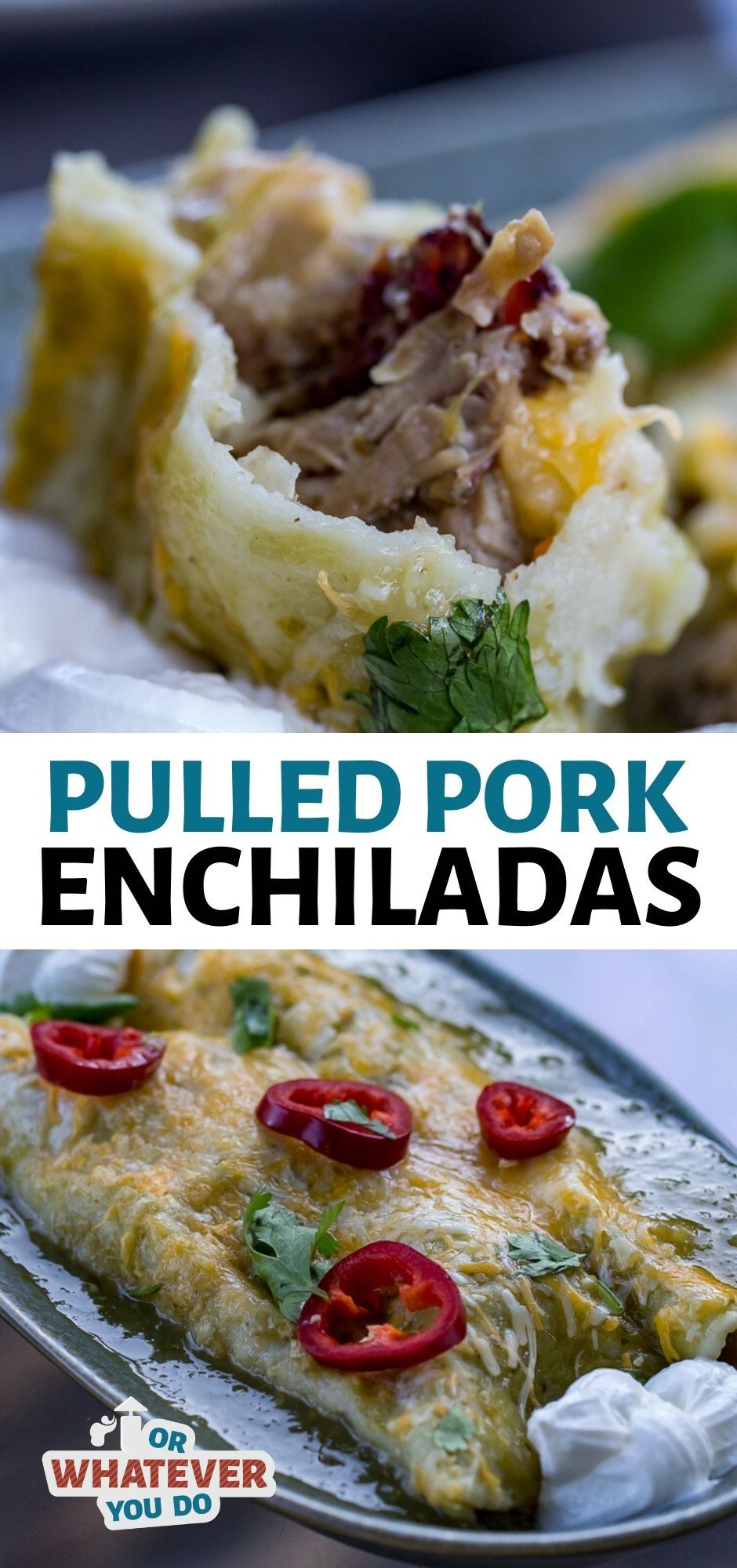 Pulled Pork Enchiladas