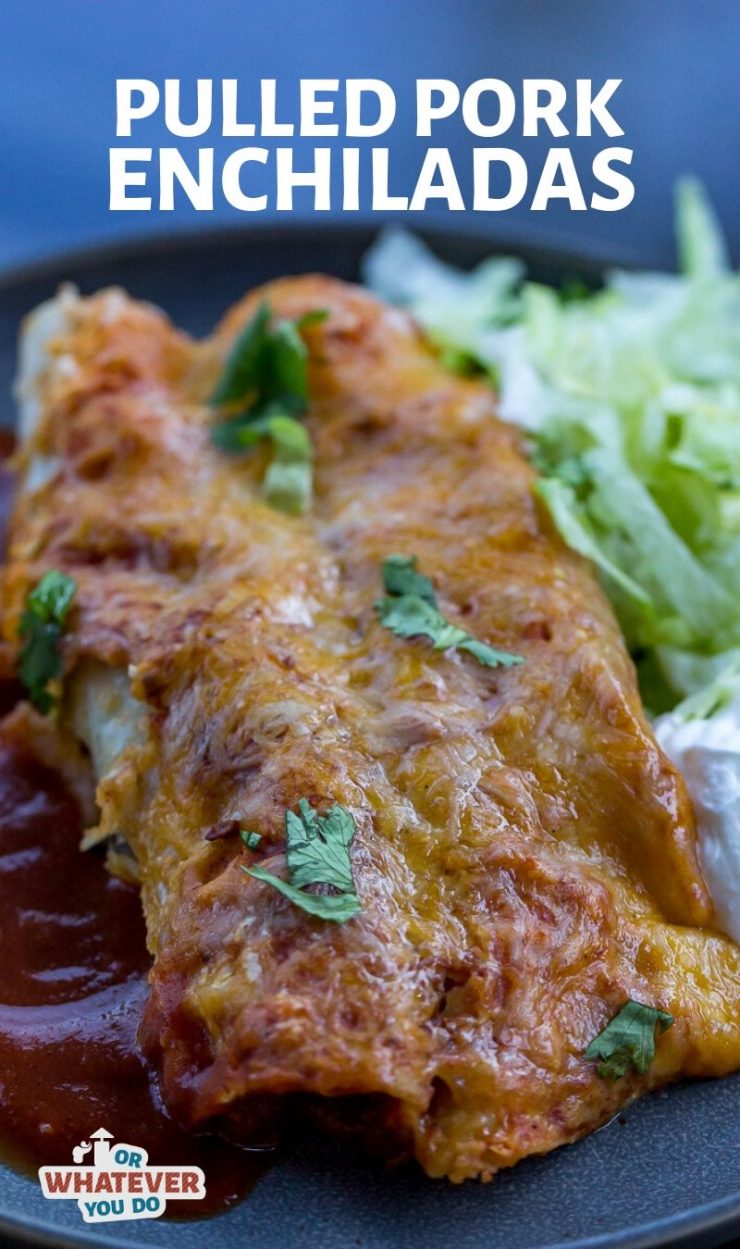 Pulled Pork Enchiladas